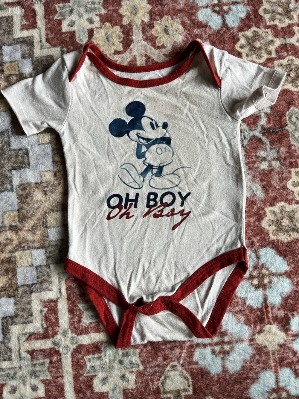 Disney Onesie with Mickey Mouse